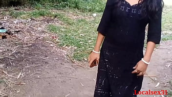 Dark-hued Clower Dress Bhabi Bang-out In A outdoor ( Official Video By Localsex31)