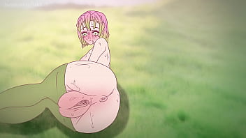 Mitsuri entices with her fat coochie ! porno demon slayer Manga porno ( cartoon 2d ) anime