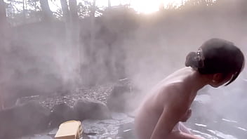 Fruitful rump and squirt valley of Japanese super hot spring dame