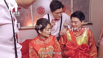 ModelMedia Asia-Lewd Wedding Scene-Liang Yun Fei-MD-0232-Best Original Asia Porno Video